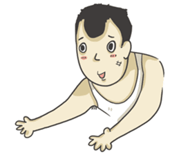 M Head - The Pitiful Guy (Dumber) sticker #8416652