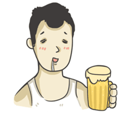 M Head - The Pitiful Guy (Dumber) sticker #8416653