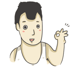 M Head - The Pitiful Guy (Dumber) sticker #8416658