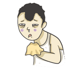 M Head - The Pitiful Guy (Dumber) sticker #8416659