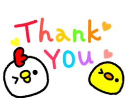 niwatori with hiyoko sticker #8416664