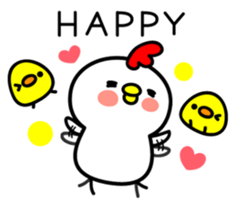 niwatori with hiyoko sticker #8416667