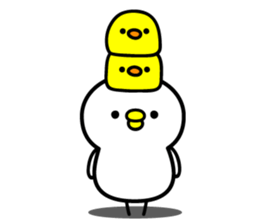niwatori with hiyoko sticker #8416676
