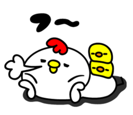 niwatori with hiyoko sticker #8416679