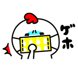 niwatori with hiyoko sticker #8416697