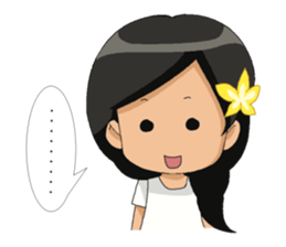 Cute & Lovely Little Girl sticker #8416757