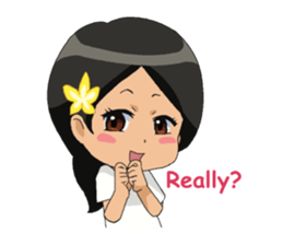 Cute & Lovely Little Girl sticker #8416767