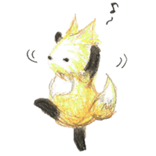 Fox(kitsune) sticker #8417428