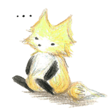 Fox(kitsune) sticker #8417442