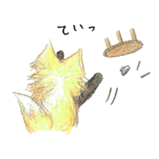 Fox(kitsune) sticker #8417443