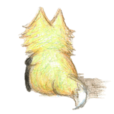 Fox(kitsune) sticker #8417457