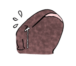 The laid-back giant salamander sticker #8417634