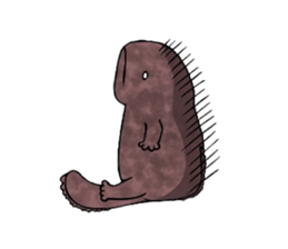 The laid-back giant salamander sticker #8417635