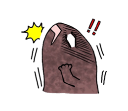 The laid-back giant salamander sticker #8417653