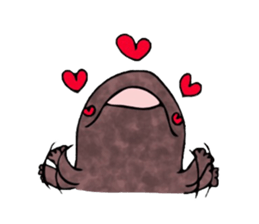 The laid-back giant salamander sticker #8417655