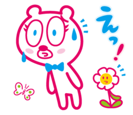 bear and flower [vol.1] sticker #8418000