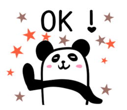 Hutoltutyoi panda tameguti Version1 sticker #8418221