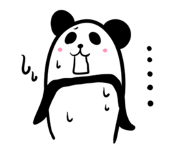 Hutoltutyoi panda tameguti Version1 sticker #8418240
