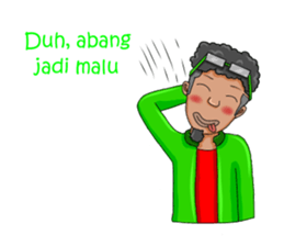 O Jack Si Abang Ojek (Indonesia Ver.) sticker #8418305