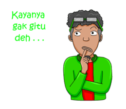 O Jack Si Abang Ojek (Indonesia Ver.) sticker #8418309