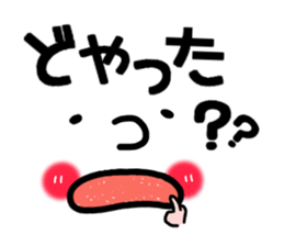 Big face sticker.3 sticker #8418624