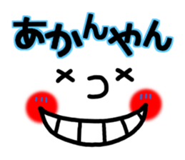 Big face sticker.3 sticker #8418656