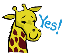 Giraffe Raffe sticker #8418823