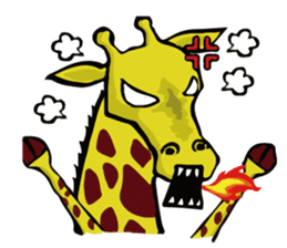 Giraffe Raffe sticker #8418826