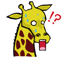 Giraffe Raffe sticker #8418828