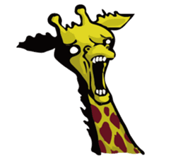 Giraffe Raffe sticker #8418830