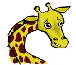 Giraffe Raffe sticker #8418831