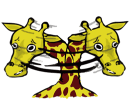 Giraffe Raffe sticker #8418840