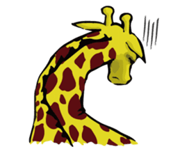Giraffe Raffe sticker #8418841