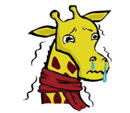 Giraffe Raffe sticker #8418846