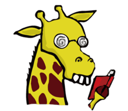 Giraffe Raffe sticker #8418849