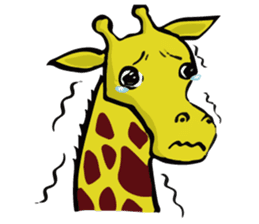 Giraffe Raffe sticker #8418851