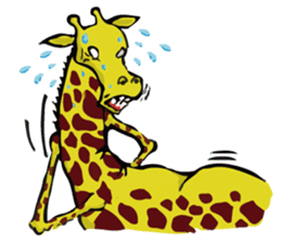 Giraffe Raffe sticker #8418855