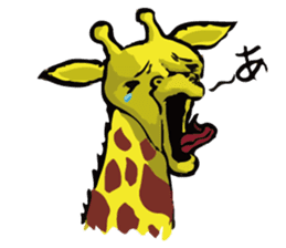 Giraffe Raffe sticker #8418858
