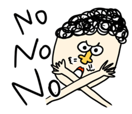 a little annoying gay sometime Enlish sticker #8418864