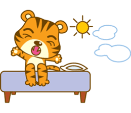 Small tiger sticker #8418983