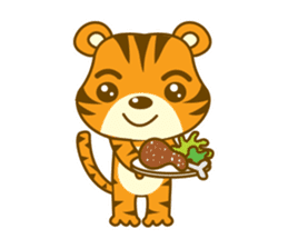 Small tiger sticker #8418984
