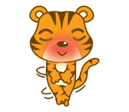 Small tiger sticker #8418987