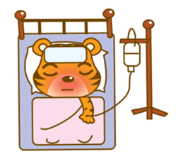 Small tiger sticker #8418988