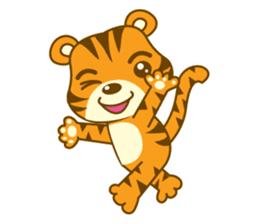 Small tiger sticker #8418991