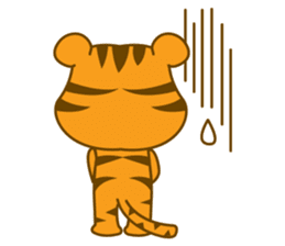 Small tiger sticker #8418992