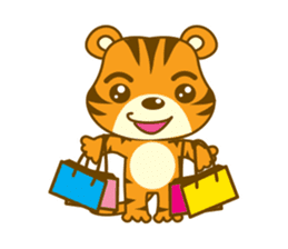 Small tiger sticker #8418994