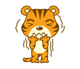 Small tiger sticker #8418995