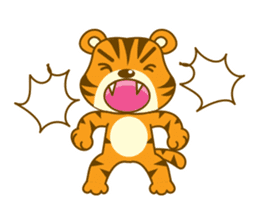 Small tiger sticker #8418999