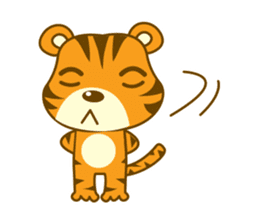 Small tiger sticker #8419000