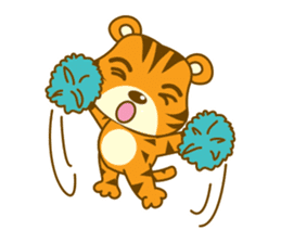 Small tiger sticker #8419003